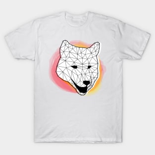 Malamute  - Geometric Designs Collection T-Shirt